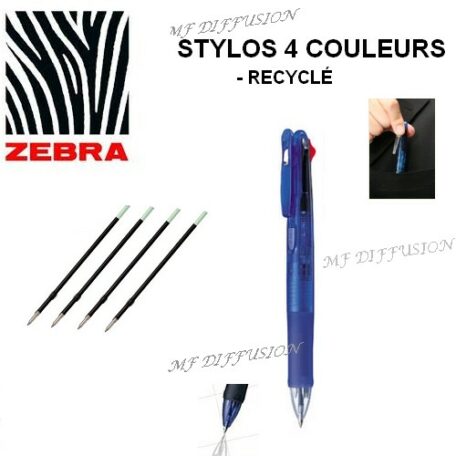 Stylo 4 couleurs MF DIFFUSION