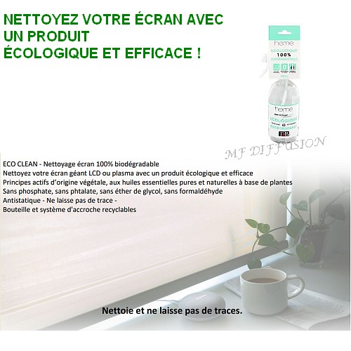 Nettoyant pour écran écologique Bioimpact Green - Lot de 2 (2x500