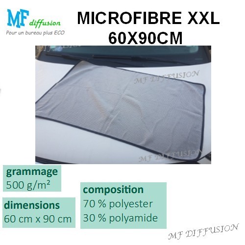 Lingette microfibre économique MF237 40 x 40 cm