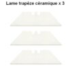 Lame trapèze céramique MF DIFFUSION