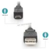 Câble de raccordement micro USB 2.0 DIGITUS MF DIFFUSION