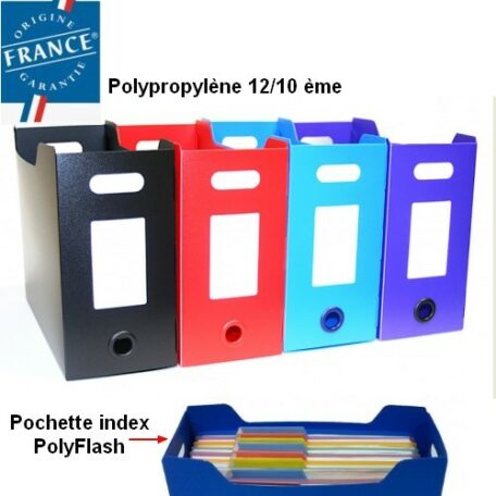 Boite ouverte polypropylène 12/10 ème