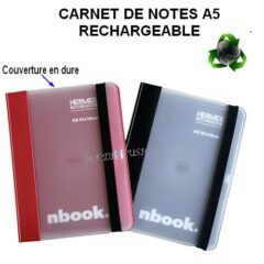Carnet de notes A5 rechargeable MF DIFFUSION