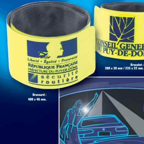 Brassard de sécurité auto-enroulant – Image 2