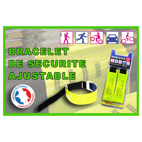 Brassard de sécurité auto-enroulant – Image 3