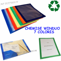 Chemise double poche personnalisable Winduo