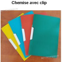 Chemise rigide clip