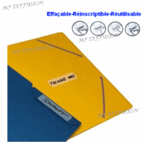 Etiquettes repositionnables Recyclabel