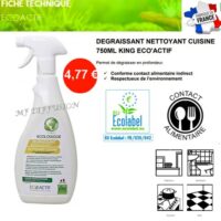Nettoyant dégraissant Écolabel