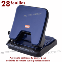 Perforateur deux trous MAX