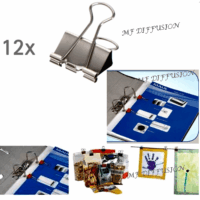 Pince double clip x 12