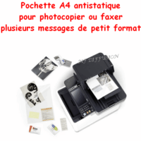 Pochette transparente A4 Facil Fax