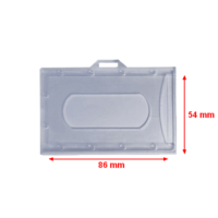 Porte-Badge rigide monobloc