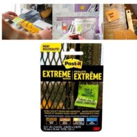 Post-it Bloc-note adhésif Extreme Notes 76x76 mm pack de 3