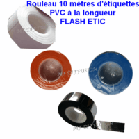 Etiquettes PVC Flash Etic