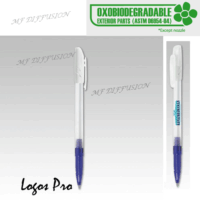 Stylo publicitaire oxobiodégradable