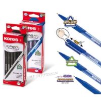 Stylo bille rétractable KORES bleu K-Pen K6