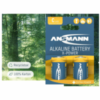 Pile alcaline "X-Power", Baby C, blister de 2